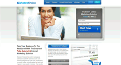 Desktop Screenshot of marketerschoice.com